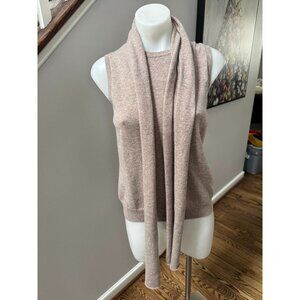 Reformation Cashmere Sweater With Matching Scarf Medium